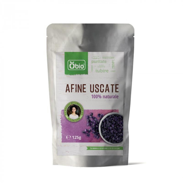 Afine Uscate Obio 125gr