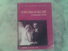 Ce mi-e drag nu mi-e urat-o antropologie a emotiei-Lucia Terzea Ofrim foto