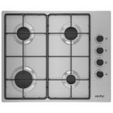 Plita incorporabila Arctic ARGG64123SX, Gaz, 4 arzatoare
