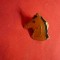 Insigna veche - CAL ,cu buton , metal si email ,h=1,7cm