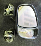 Oglinda Laterala Dreapta Opel Vivaro Furgon F7, Mekra, Unghi Mort, Portocaliu/Negru, Garantie 12 Luni