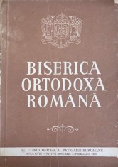 BISERICA ORTODOXA ROMANA. BULETINUL OFICIAL AL PATRIARHIEI ROMANE, ANUL CVIII, NR.1-2, IANUARIE-FEBRUARIE 1-243690
