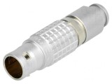 Mufă Circulară 2B PIN 10 pentru Lipire pe Cablu Drept