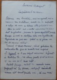 Scrisoare S. Luchian catre Cecilia Vasilescu, transcrisa olograf de Laura Cocea