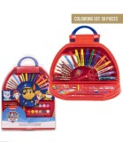 Set de Desen pentru Elevi 50 Piese &icirc;n Blister Paw Patrol