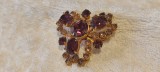 BROSA unica VIENEZA 1900 AUSTRIA manopera EXCEPTIONALA vintage SUPERBA de efect