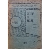 Sisteme de masini - 1972 - Theodor Neagu (AG288)