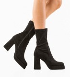 Cumpara ieftin Botine dama Crely Negre