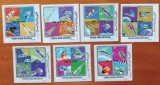 YEMEN-REGAT-COSMOS-OM pe LUNA-Set complet 7v-MNH--nestampilat-vezi-Scan