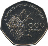 Sao Tome &amp; Principe 1000 Dobras 1997 - (FAO) 25mm, V18, KM-90 UNC !!!, Africa