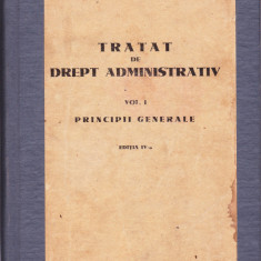 AS - PAUL NEGULESCU - TRATAT DE DREPT ADMINISTRATIV, VOL 1