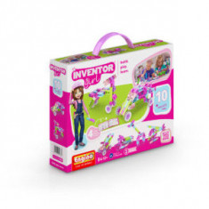 Joc piese lego 10 modele, fetite 6-12 ani, Inventor Girls foto