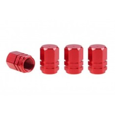 Ornament capacele valva hexagonale16mm, rosu