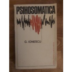 Psihosomatica- G. Ionescu