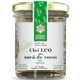 Ulei de Cocos Eco Santo Raphael 175ml, Organic, Presat la Rece, Vegan, Gatit si Ingrijire Piele/Par