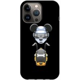 Husa compatibila cu Apple iPhone 13 Pro Max model Daft Mouse, Silicon, TPU, Viceversa, Transparent, Carcasa