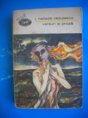 HOPCT I HELIADE RADULESCU-VERSURI SI PROZA EDITURA MINERVA -1972 437 PAGINI foto