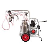 Cumpara ieftin Aparat de muls vaci, oi si capre EMT, un bidon inox 40 litri, 3 posturi