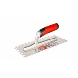 Gletiera dintata cu maner Rubiflex 28cm, 10mm - RUBI-74941