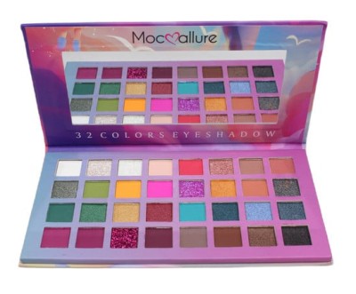 Trusa machiaj paleta farduri ochi, Mocallure Mysterious Kiss, 32 culori foto