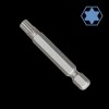 Bit hexagonal T30, 1/4 inch, oțel S2