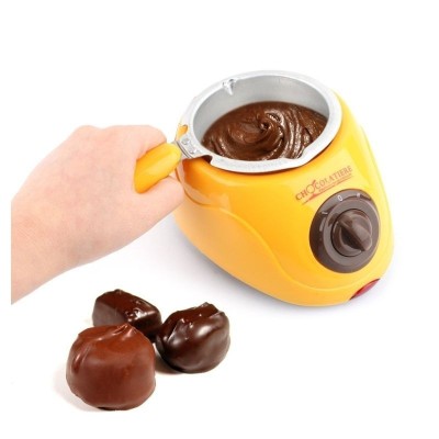 Aparat electric pentru topit ciocolata + Set Fondue - Chocolatiere foto