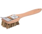 VOREL Perie pentru curatat grill cu maner de lemn, lungime 305 mm
