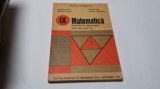 MATEMATICA GEOMETRIE SI TRIGONOMETRIE Manual pentru clasa a IX-a - Augustin Cota