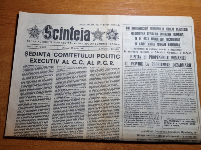 scanteia 23 iunie 1982-art. braila,teleorman,dolj