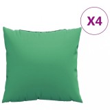 Cumpara ieftin Perne de canapea, 4 buc., verde, 60x60 cm, textil