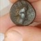 Moneda autentică Grecia antica, aprox 100 i.e.n, 18mm, bronz
