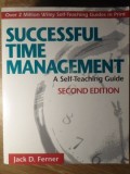 SUCCESSFUL TIME MANAGEMENT. A SELF-TEACHING GUIDE-JACK D. FERNER-235226