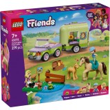 LEGO&reg; Friends - Remorca pentru cal si manz (42695)