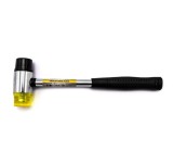 Ciocan cauciuc / plastic, Lumytools LT33950, coada din metal, 0.378 kg