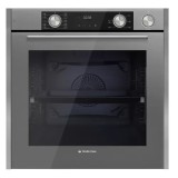 Cuptor electric incorporabil Studio Casa Elegance Aqua Cooking Art Grey FE810 10 functii, 81 l, Grill, Rotisor, Ventilator, Autocuratare catalitica, C