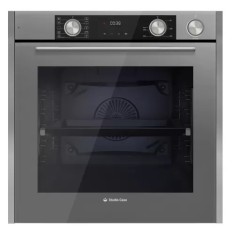 Cuptor electric incorporabil Studio Casa Elegance Aqua Cooking Art Grey FE810 10 functii, 81 l, Grill, Rotisor, Ventilator, Autocuratare catalitica, C