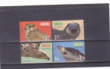 FAUNA,SPECII PERICLITATE,SERIE COMPLETA ,2017,Lp.2145,MNH.ROMANIA., Nestampilat