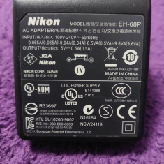 Set Adaptor Nikon EH-68P+cablu USB,alimentator/Incarcat functional NIKON EH-68 P