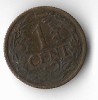 Moneda 1 cent 1913 - Olanda, Europa, Cupru (arama)