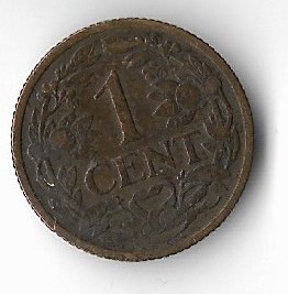 Moneda 1 cent 1913 - Olanda