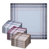 Set 12 Batiste de panza Jemidi, 40 x 40 cm, Multicolor, Bumbac, 55059.11