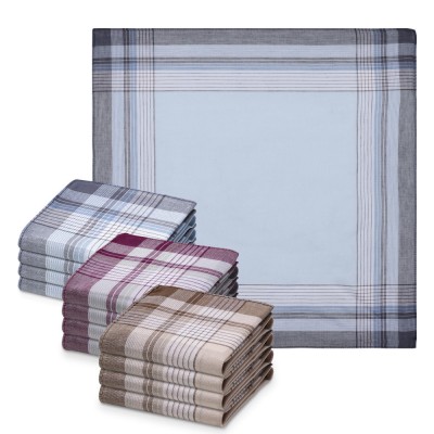 Set 12 Batiste de panza Jemidi, 40 x 40 cm, Multicolor, Bumbac, 55059.11 foto
