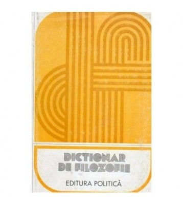 colectiv - Dictionar de filozofie - 107444 foto