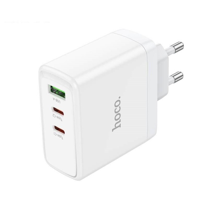 Incarcator retea Hoco N30 Glory (2XUSB-C+1USB) PD 65W GaN