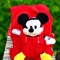 Ghiozdan din plus cu Mickey Mouse