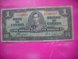 HOPCT CANADA 1 DOLLAR 1937 GEORGE VI