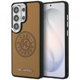 Husa MagSafe pentru Samsung Galaxy S26 Ultra S948, Karl Lagerfeld, Karl Round Point Logo, Maro