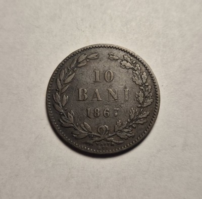 10 Bani 1867 Watt foto
