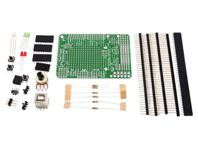Placă Prototip și Set Componente ProtoShield Kit foto