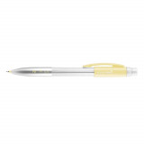 Creion Mecanic MILAN Silver, Mina de 0.5 mm, Radiera Inclusa, Corp din Metal si Plastic Galben/Argintiu, Creioane Mecanice, Creion Mecanic cu Mina, Cr